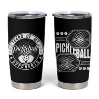 Funny Pickleball Player Tumbler Cup Tears of My Pickleball Opponents