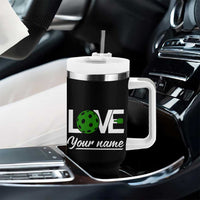 Personalized Pickleball Player Tumbler With Handle Custom Name It's A Good Day To Play Pickleball