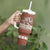 Gifts for Football Lover Tumbler With Handle Touch Down American Football