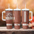 Gifts for Football Lover Tumbler With Handle Touch Down American Football