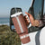 Gifts for Football Lover Tumbler With Handle Touch Down American Football