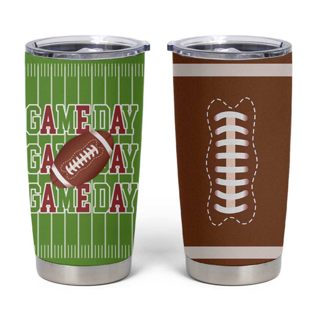 Gifts for Football Lover Tumbler Cup Game Day