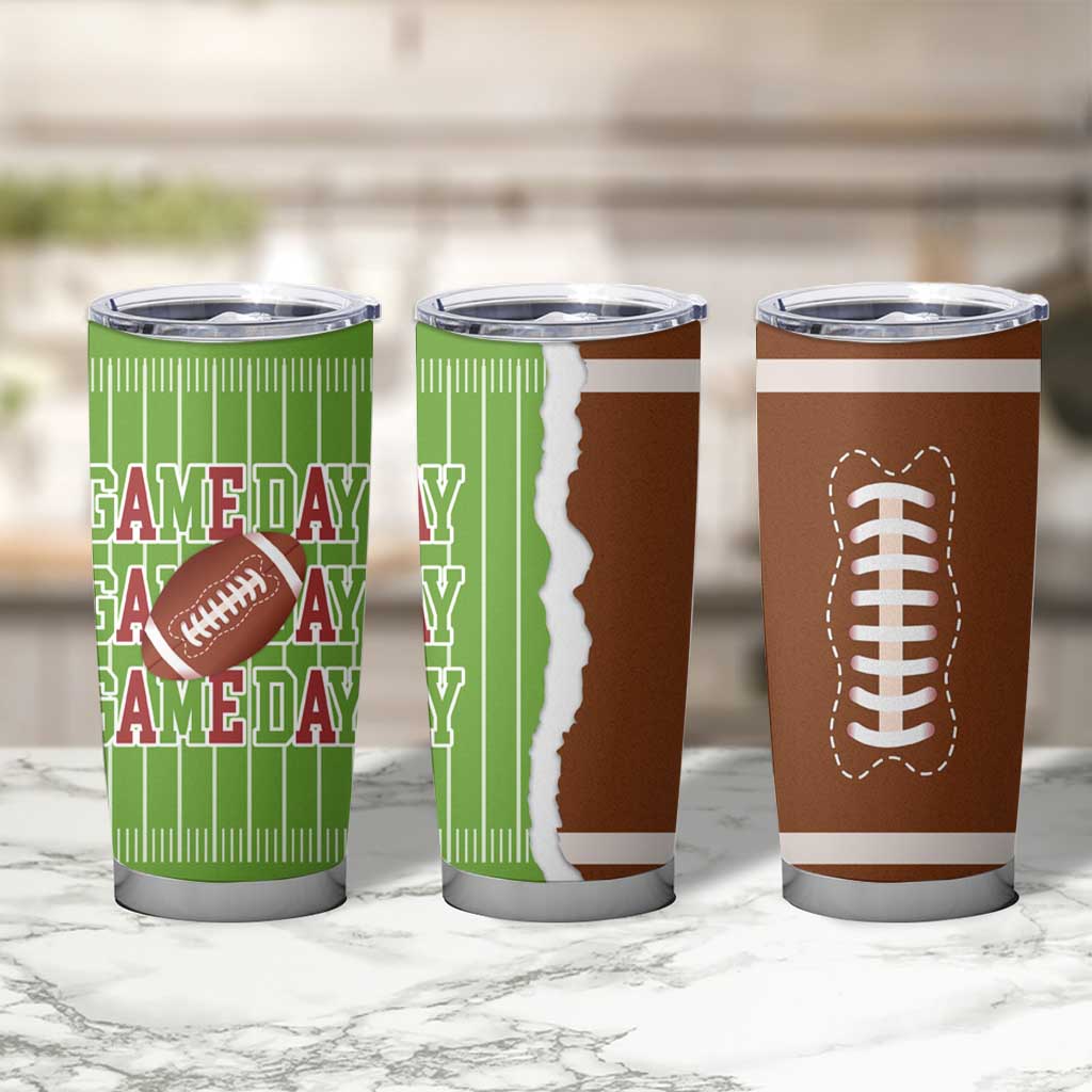 Gifts for Football Lover Tumbler Cup Game Day