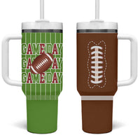 Gifts for Football Lover Tumbler With Handle Game Day