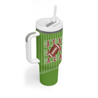 Gifts for Football Lover Tumbler With Handle Game Day
