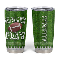 Personalized Gifts for Football Lover Tumbler Cup Custom Name Game Day