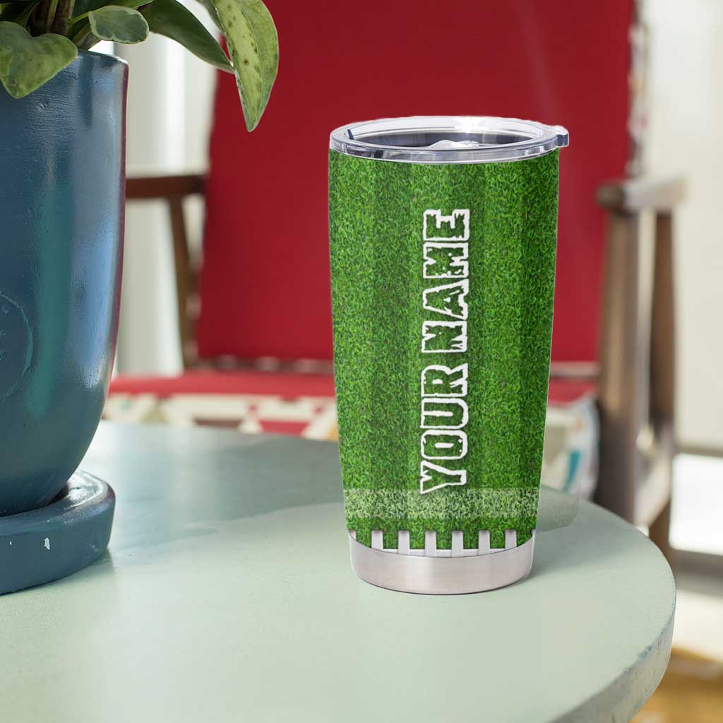 Personalized Gifts for Football Lover Tumbler Cup Custom Name Game Day