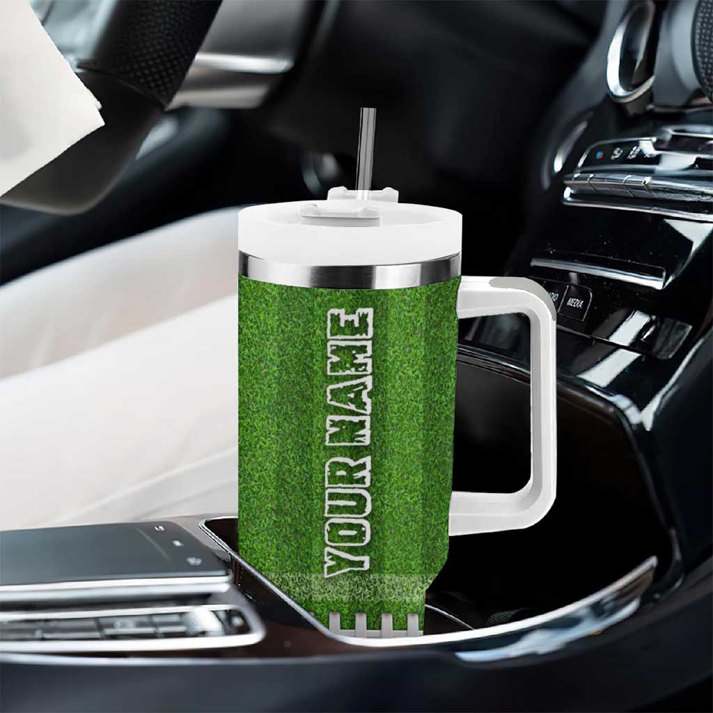Personalized Gifts for Football Lover Tumbler With Handle Custom Name Game Day