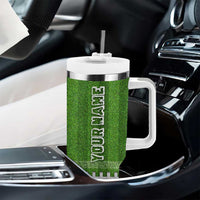 Personalized Gifts for Football Lover Tumbler With Handle Custom Name Game Day