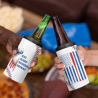 Gifts for Baseball Lover 4 in 1 Can Cooler Tumbler Eat Sleep Baseball Repeat