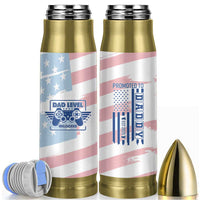 Gifts For New Dad Bullet Tumbler Promoted To Dad Est 2025 Dad Level Unlocked