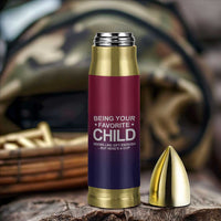 Gifts For Dad Bullet Tumbler No.1 Dad Being Your Favorite Child Seems Like Gift Enough