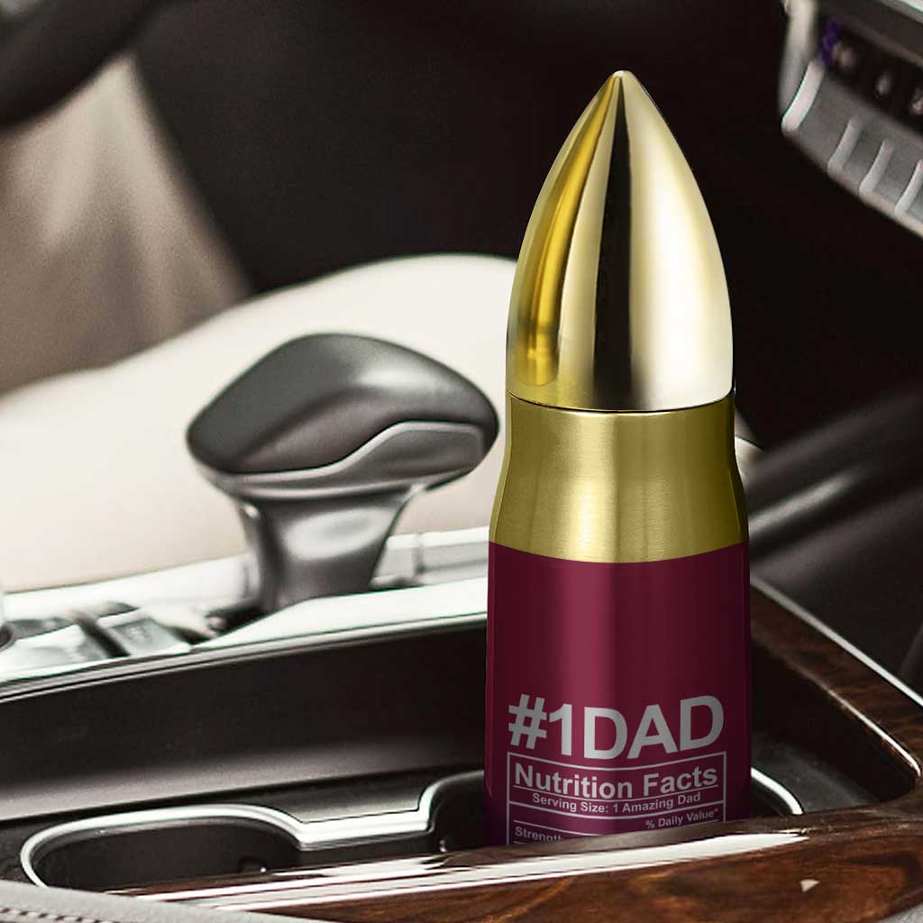 Gifts For Dad Bullet Tumbler No.1 Dad Being Your Favorite Child Seems Like Gift Enough