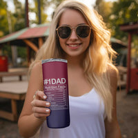 Gifts For Dad Skinny Tumbler No.1 Dad Being Your Favorite Child Seems Like Gift Enough - Wonder Print Shop