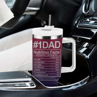 Gifts For Dad Tumbler With Handle No.1 Dad Being Your Favorite Child Seems Like Gift Enough - Wonder Print Shop