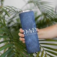 Gifts From Daughter For Dad Skinny Tumbler I Love You Dad Your Little Girl - Wonder Print Shop