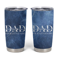 Gifts From Daughter For Dad Tumbler Cup I Love You Dad Your Little Girl - Wonder Print Shop