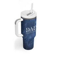 Gifts From Daughter For Dad Tumbler With Handle I Love You Dad Your Little Girl - Wonder Print Shop