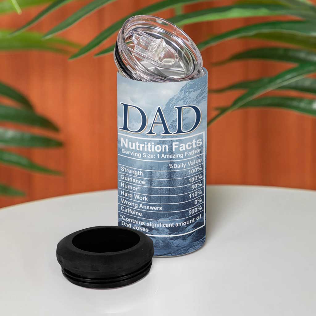 Gifts For Dad 4 in 1 Can Cooler Tumbler It's Not A Dad Bod It's A Father Figure - Wonder Print Shop