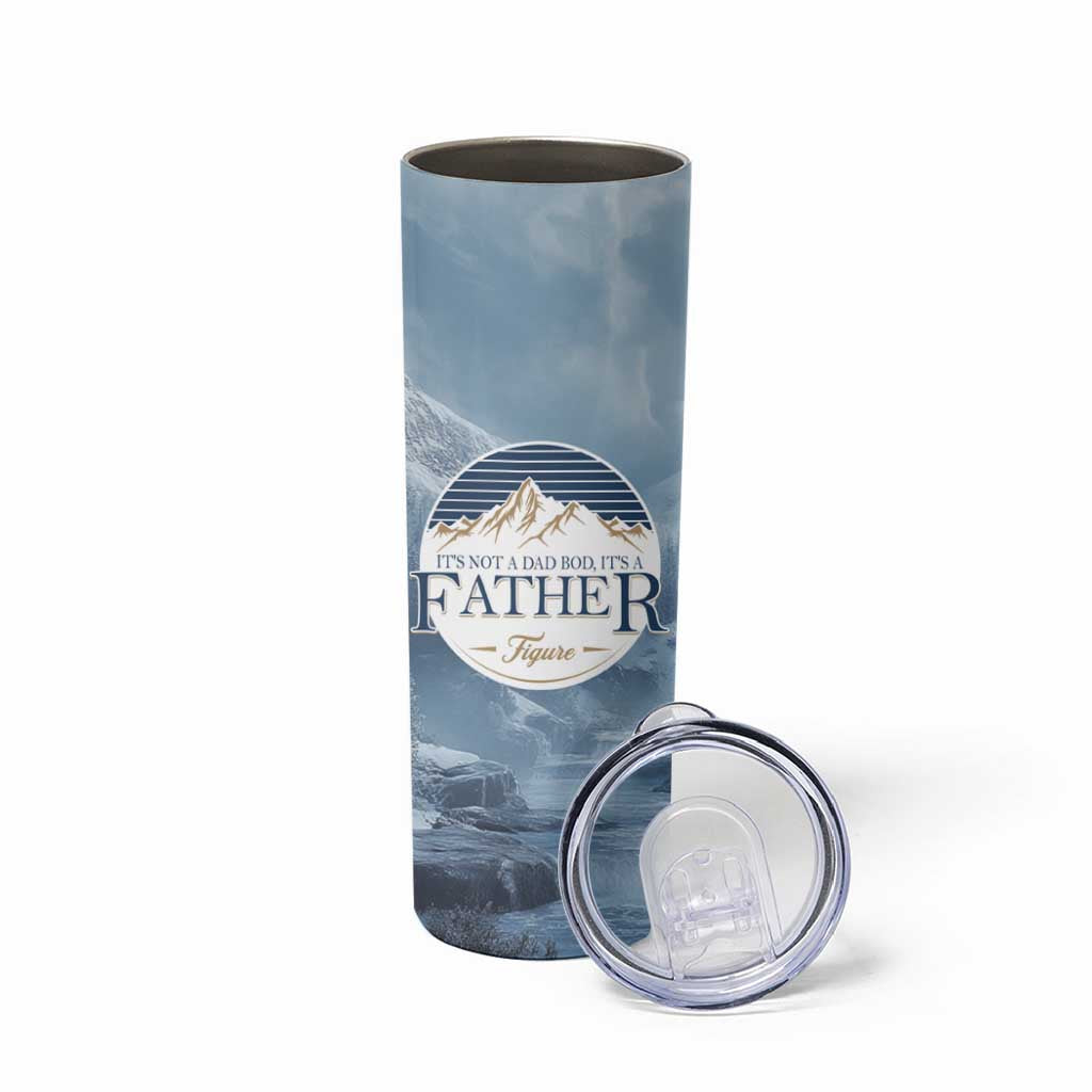 Gifts For Dad Skinny Tumbler It's Not A Dad Bod It's A Father Figure - Wonder Print Shop