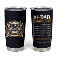 Best Dad Ever Tumbler Cup No.1 Dad The Man The Myth