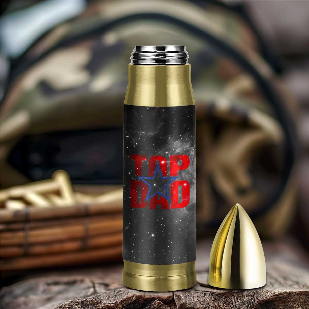 Top Dad Bullet Tumbler American Patriotic Gifts For Dad