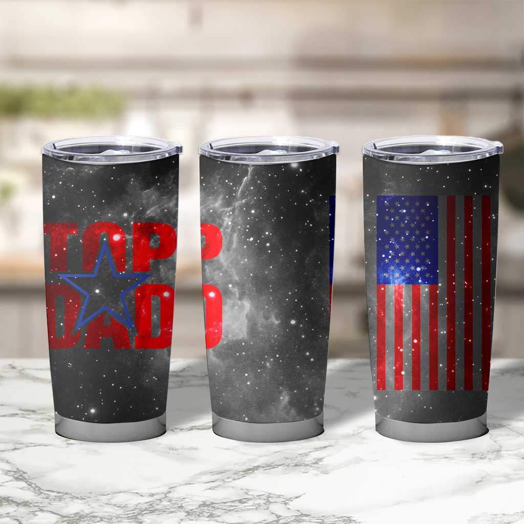 Top Dad Tumbler Cup American Patriotic Gifts For Dad