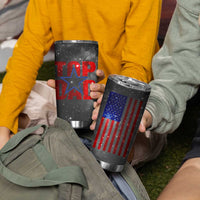 Top Dad Tumbler Cup American Patriotic Gifts For Dad
