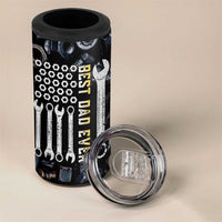 Best Dad Ever 4 in 1 Can Cooler Tumbler If Dad Can't Fix It Funny Gifts For Dad