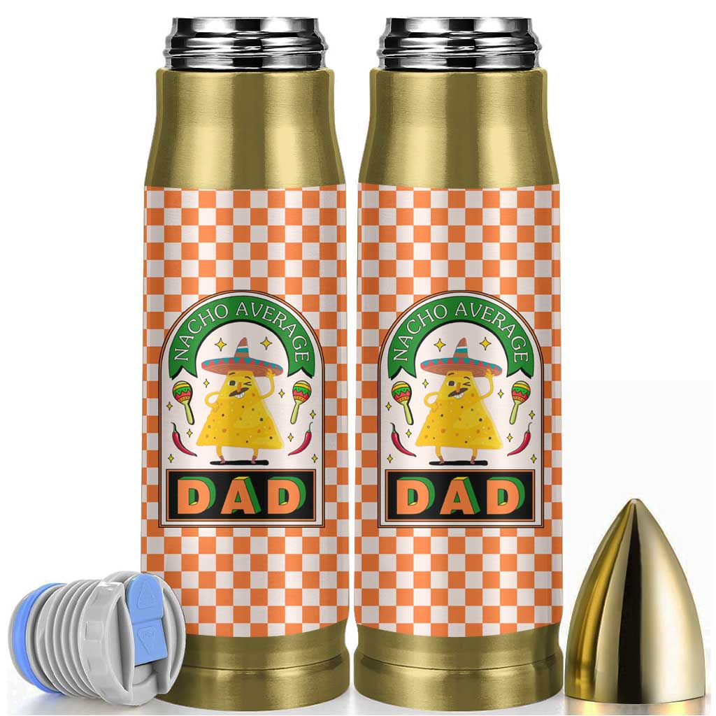Best Dad Ever Bullet Tumbler Nacho Average Dad Spanish Funny Gifts For Dad