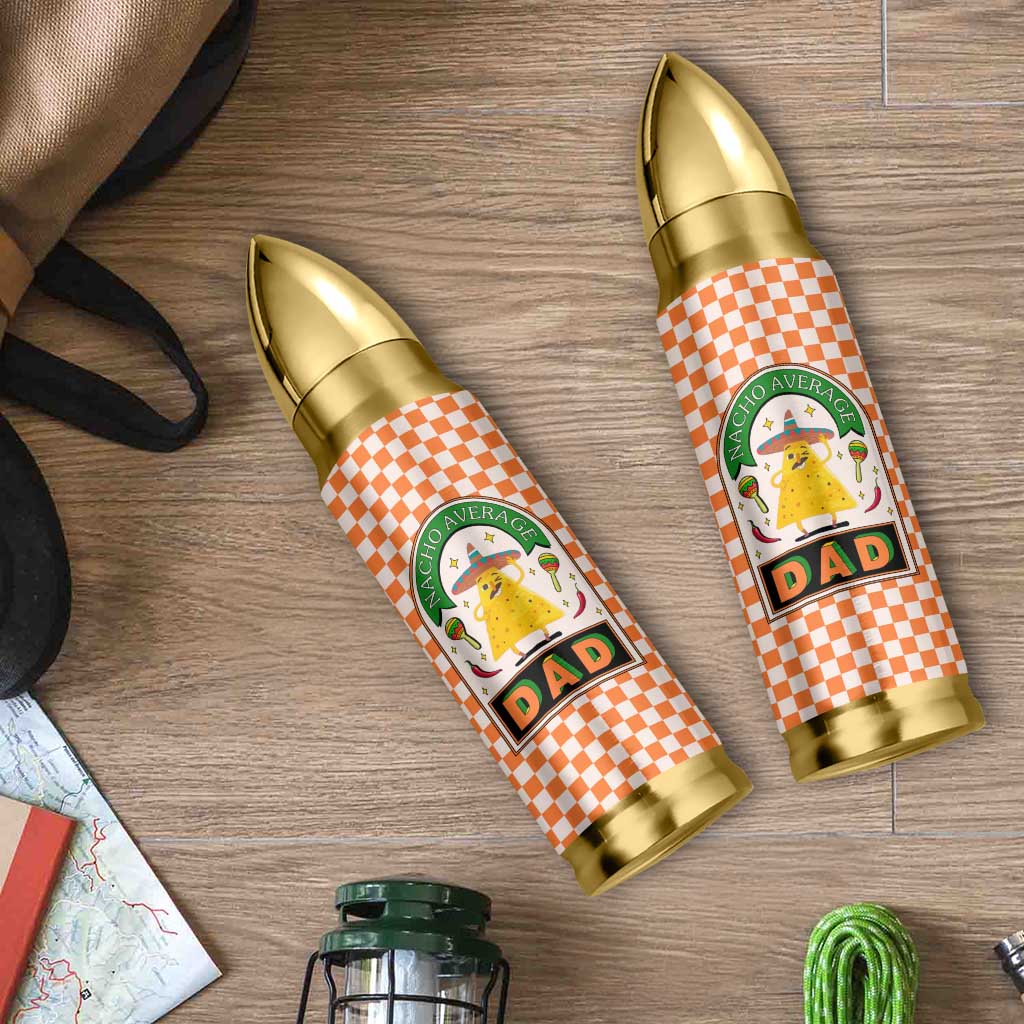 Best Dad Ever Bullet Tumbler Nacho Average Dad Spanish Funny Gifts For Dad
