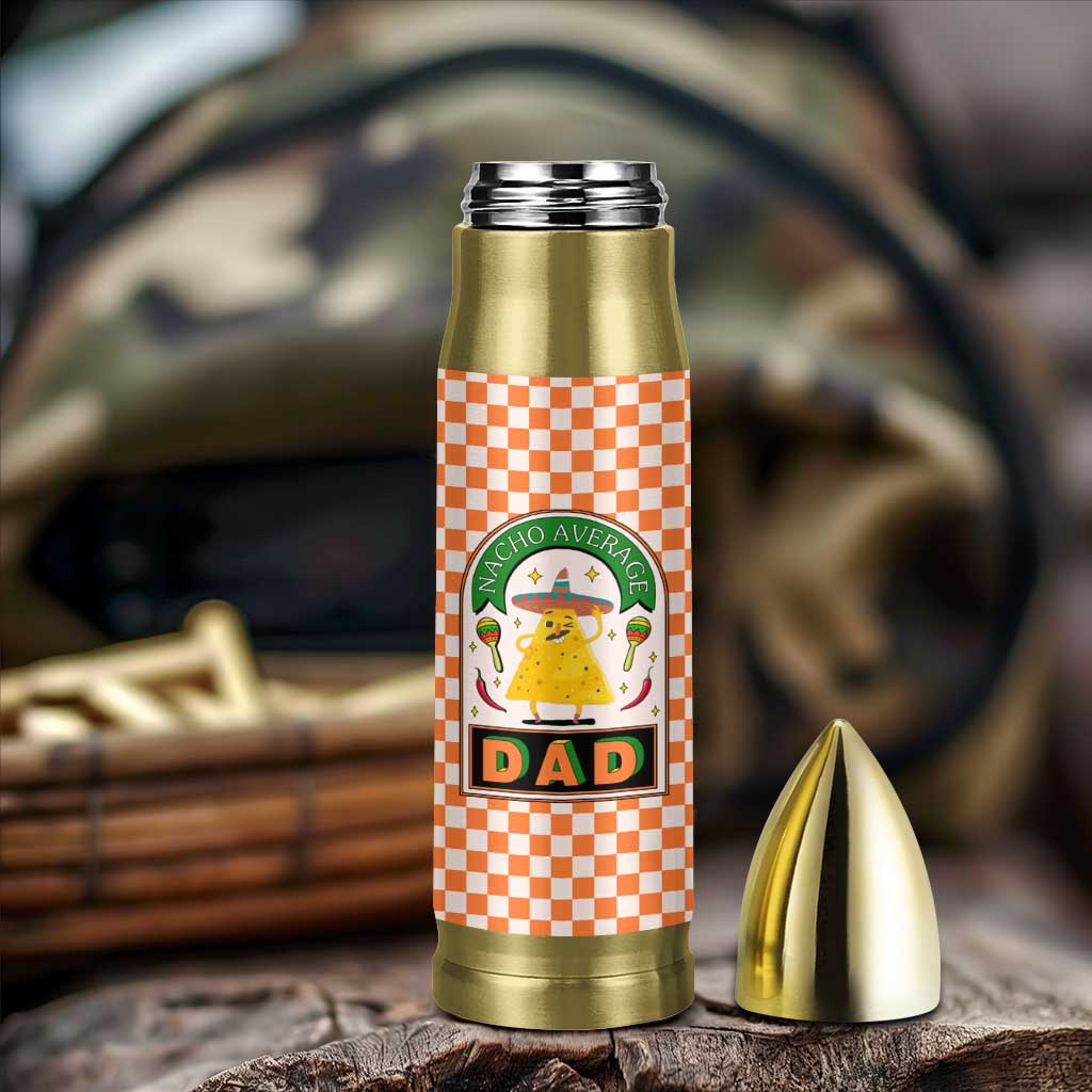Best Dad Ever Bullet Tumbler Nacho Average Dad Spanish Funny Gifts For Dad