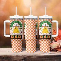 Best Dad Ever Tumbler With Handle Nacho Average Dad Spanish Funny Gifts For Dad - Wonder Print Shop