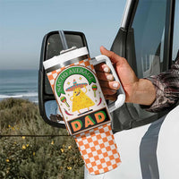 Best Dad Ever Tumbler With Handle Nacho Average Dad Spanish Funny Gifts For Dad - Wonder Print Shop