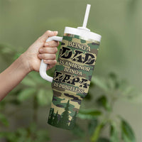 Papabear Best Dad Ever Tumbler With Handle Being A Dad Is An Honor Being A Papa Is Priceless - Wonder Print Shop