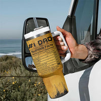 Funny Gifts For Dad Tumbler With Handle Dad Man Black Bat Like A Regular Dad But Cooler - Wonder Print Shop