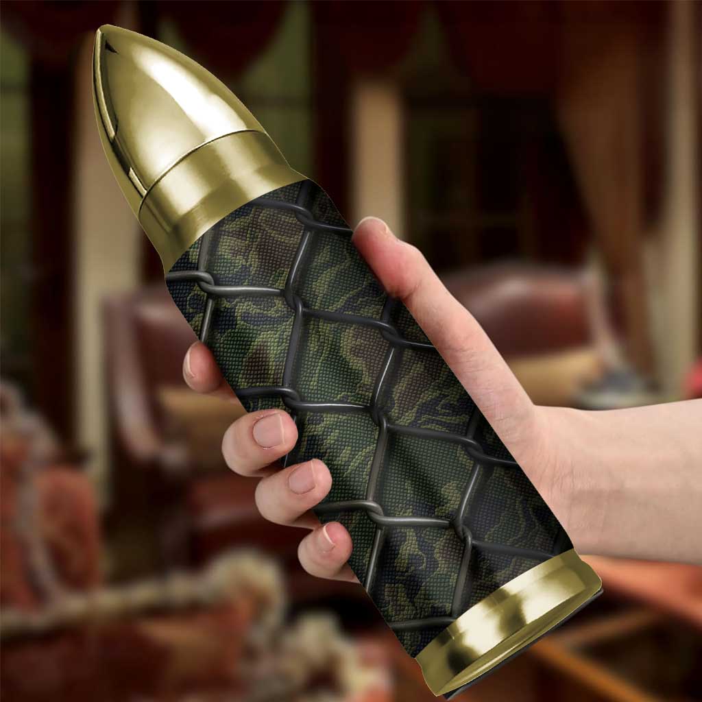 Best Dad Ever Camo Bullet Tumbler