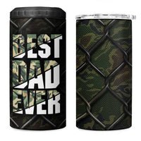 Best Dad Ever Camo 4 in 1 Can Cooler Tumbler - Wonder Print Shop