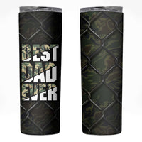 Best Dad Ever Camo Skinny Tumbler - Wonder Print Shop