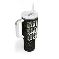 Best Dad Ever Camo Tumbler With Handle - Wonder Print Shop
