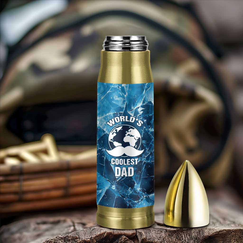 Gifts For Dad Bullet Tumbler World's Coolest Dad No.1 Dad