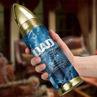 Gifts For Dad Bullet Tumbler World's Coolest Dad No.1 Dad