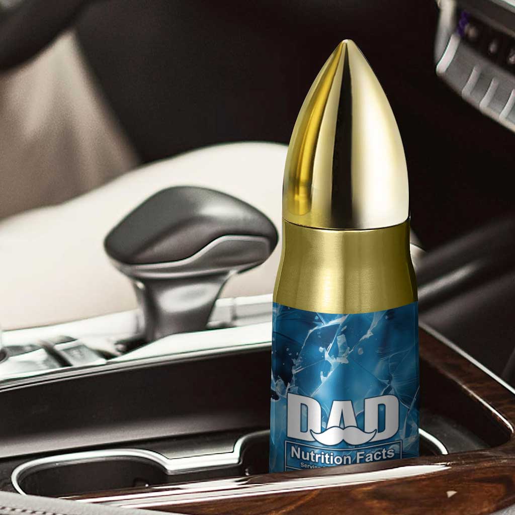 Gifts For Dad Bullet Tumbler World's Coolest Dad No.1 Dad