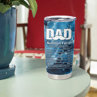 Gifts For Dad Tumbler Cup World's Coolest Dad No.1 Dad - Wonder Print Shop