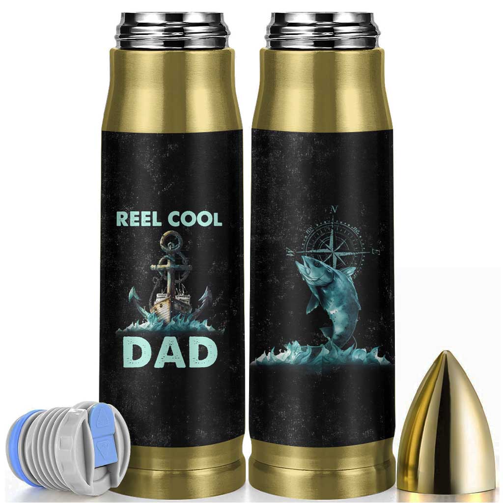 Gifts For Fishing Dad Bullet Tumbler Reel Cool Dad