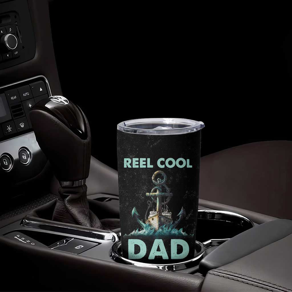 Gifts For Fishing Dad Tumbler Cup Reel Cool Dad - Wonder Print Shop