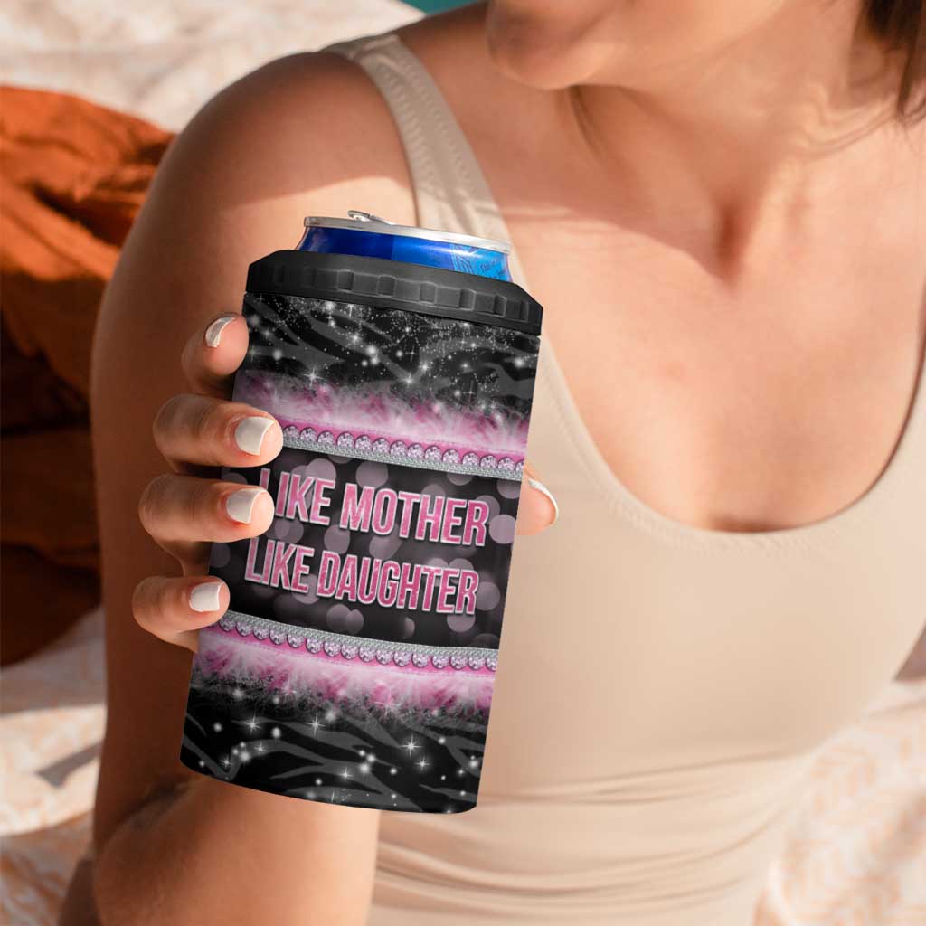 Gifts For Mom 4 in 1 Can Cooler Tumbler Like Mother Like Daughter Slay Mom - Wonder Print Shop