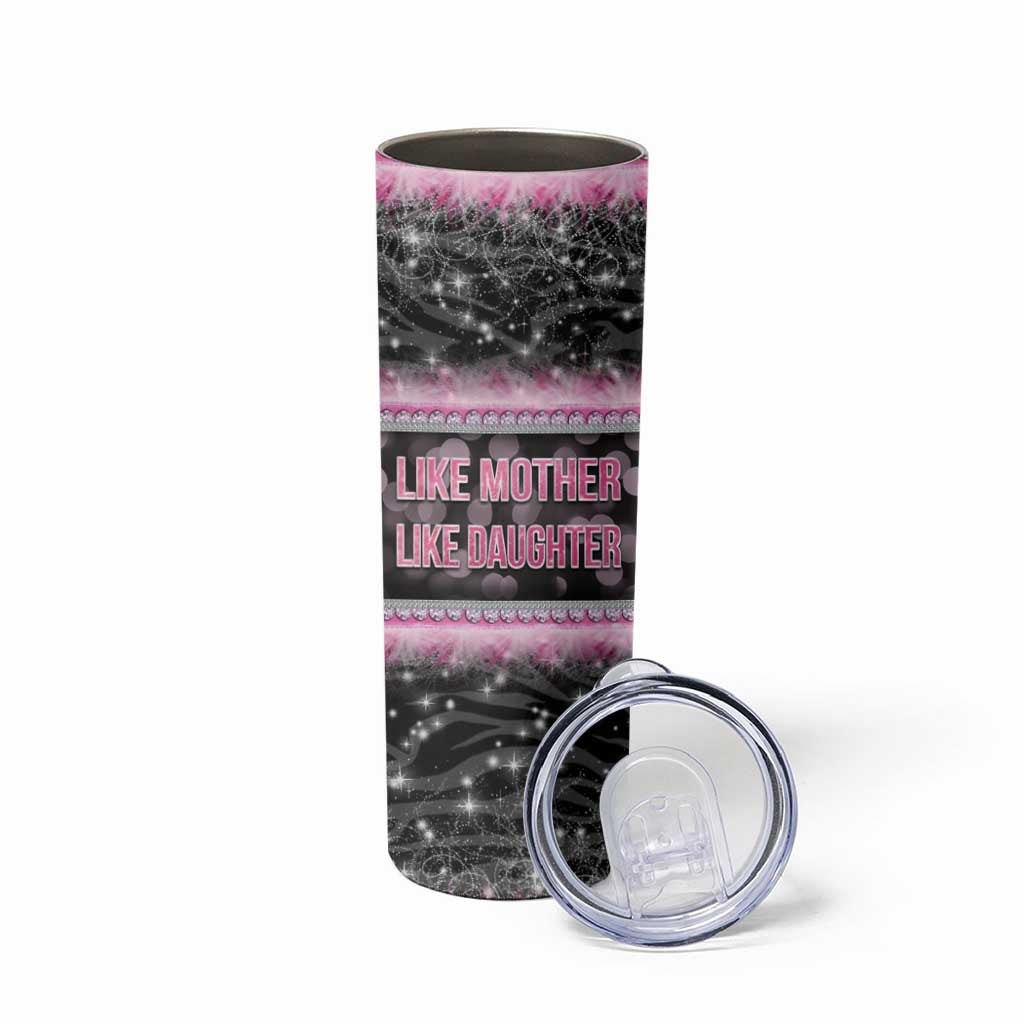 Gifts For Mom Skinny Tumbler Like Mother Like Daughter Slay Mom - Wonder Print Shop