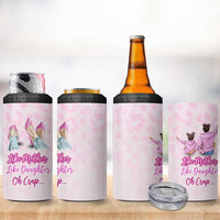 Gifts For Mom 4 in 1 Can Cooler Tumbler Like Mother Like Daughter Oh Crap - Wonder Print Shop