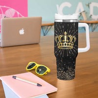 Birthday Gifts For Women Tumbler With Handle Queens Are Born In August - Wonder Print Shop